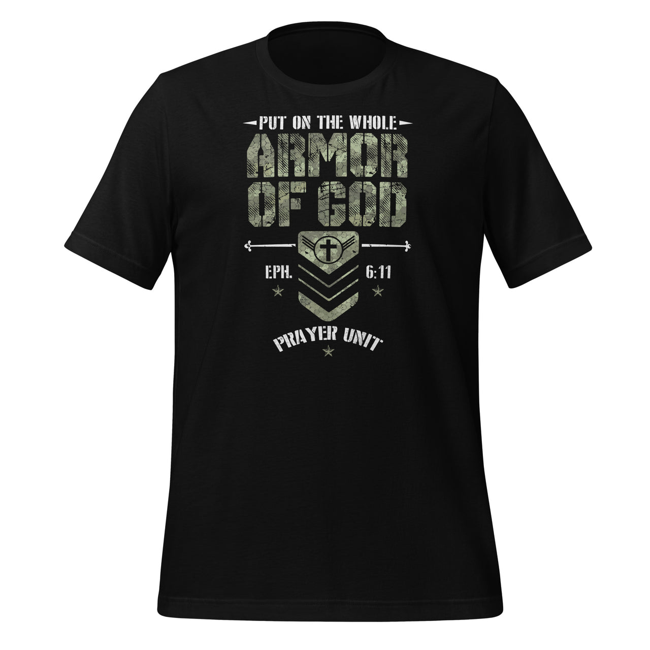 Camo Armor Of God Christians Religious Camouflage Unisex T-Shirt