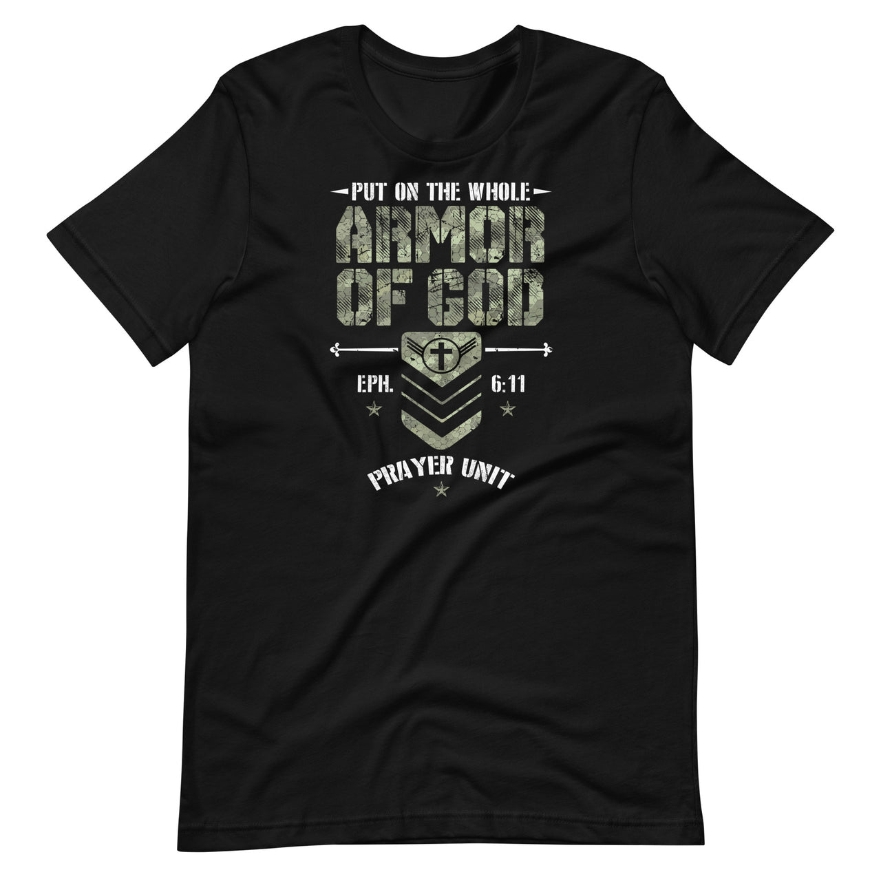 Camo Armor Of God Christians Religious Camouflage Unisex T-Shirt