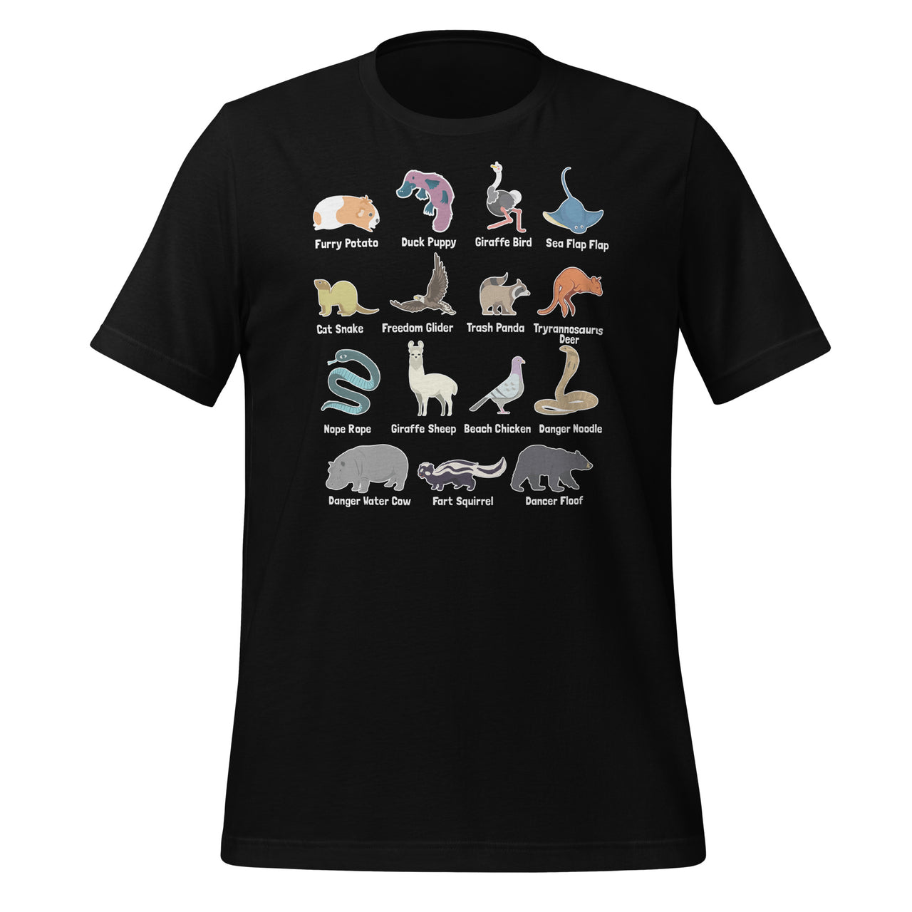 Animals Of The World - Rare Exotic Animals Funny Memes Gift Unisex T-Shirt