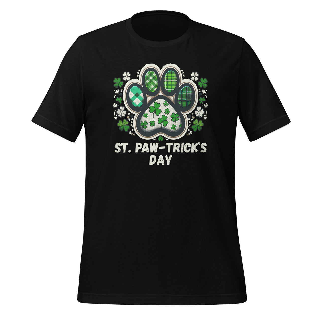 St Paw-trick's Day Happy Saint Patricks Dog Lovers Unisex T-Shirt