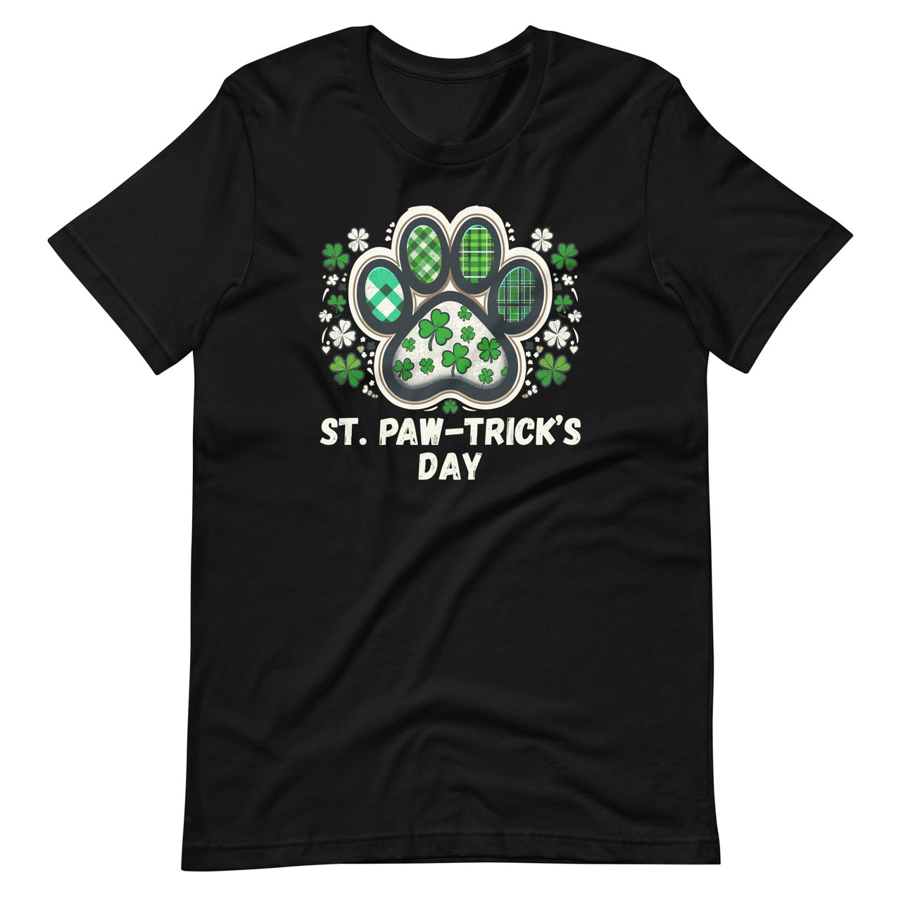 St Paw-trick's Day Happy Saint Patricks Dog Lovers Unisex T-Shirt