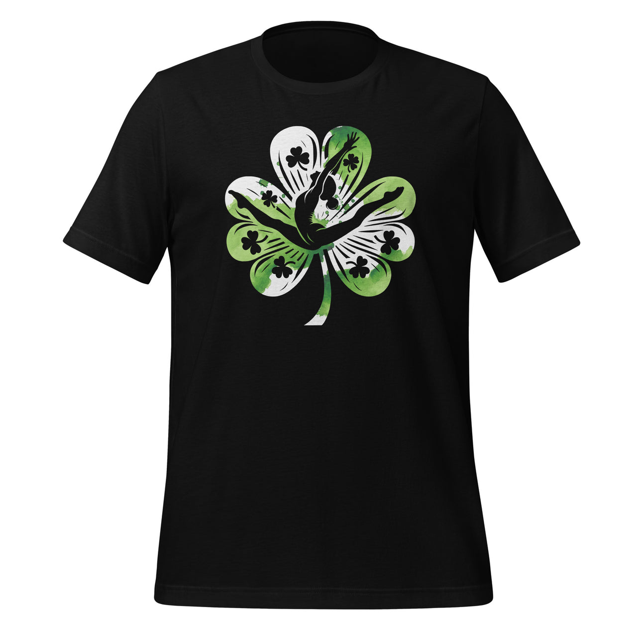 Gymnast Irish Shamrock Gymnastics St Patrick's Day Unisex T-Shirt