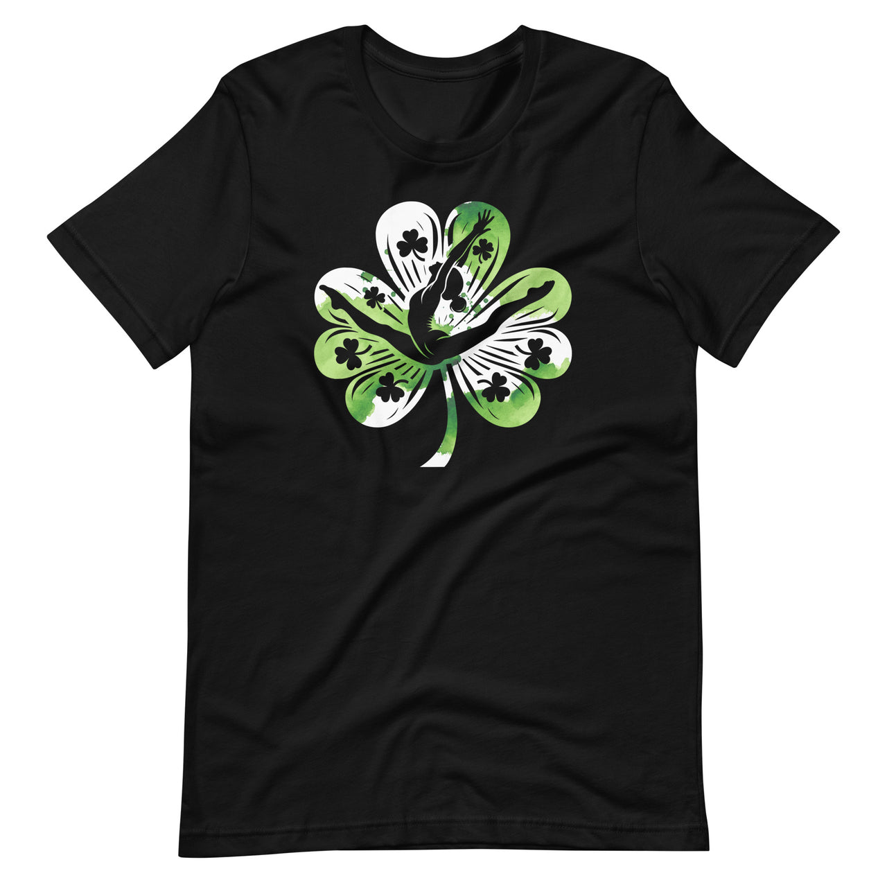 Gymnast Irish Shamrock Gymnastics St Patrick's Day Unisex T-Shirt